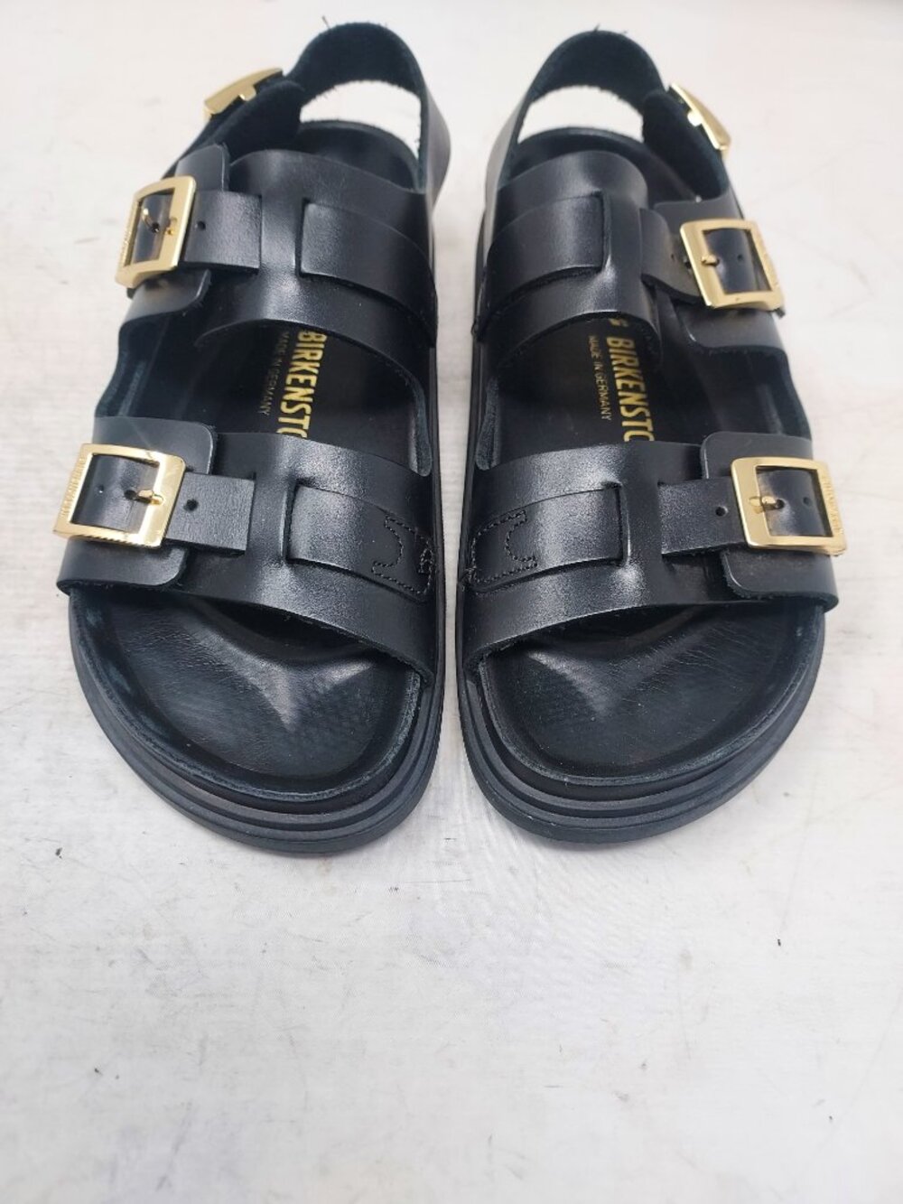 Birkenstock Black WOMENS Cannes Buckled Sandal - Picture 7 of 10